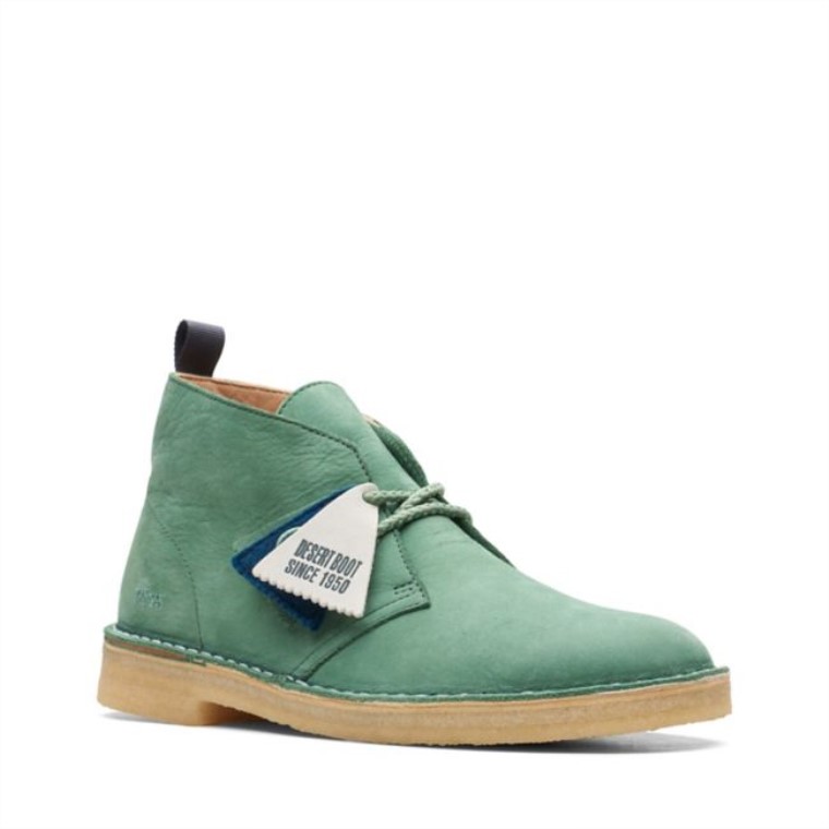 Desierto Bootvcy Nubuck Verde Clarks Nubuck Verde