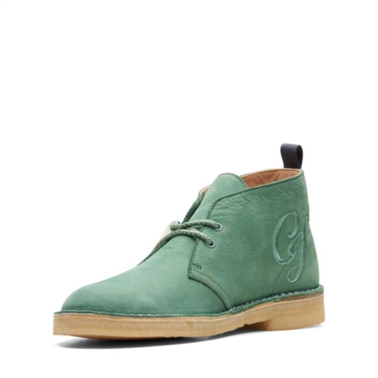 Desierto Bootvcy Nubuck Verde Clarks Nubuck Verde