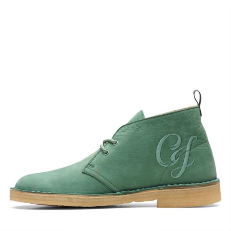 Desierto Bootvcy Nubuck Verde Clarks Nubuck Verde