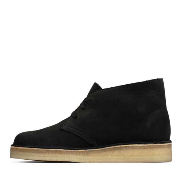 Desierto Carbón Nubuck Negro Clarks Nubuck Negro
