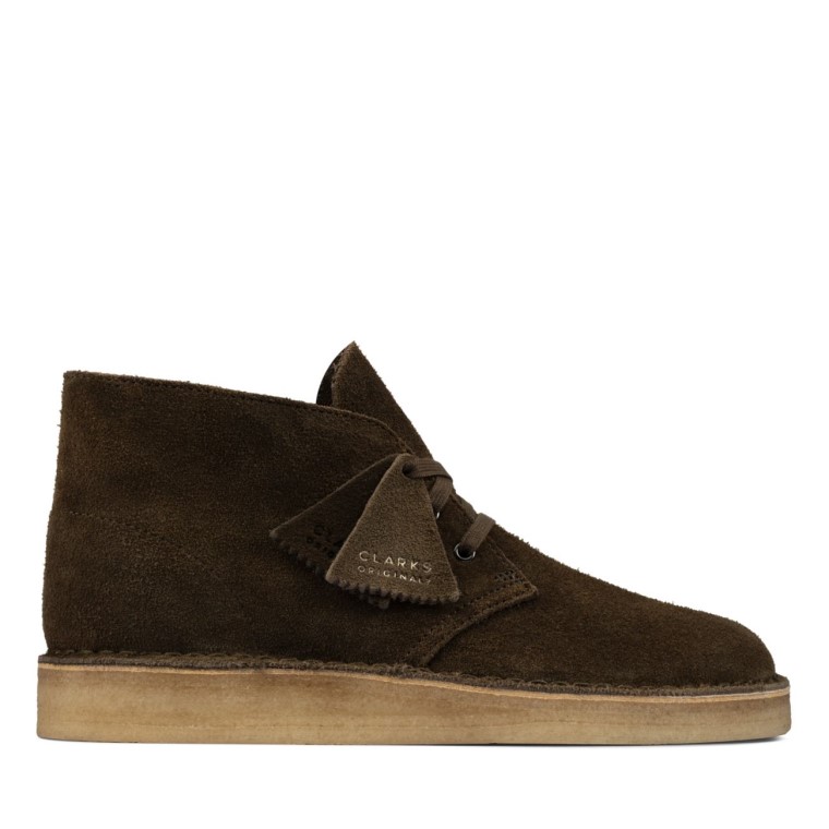 Desierto Carbón Gamuza Oliva Clarks Gamuza Oliva