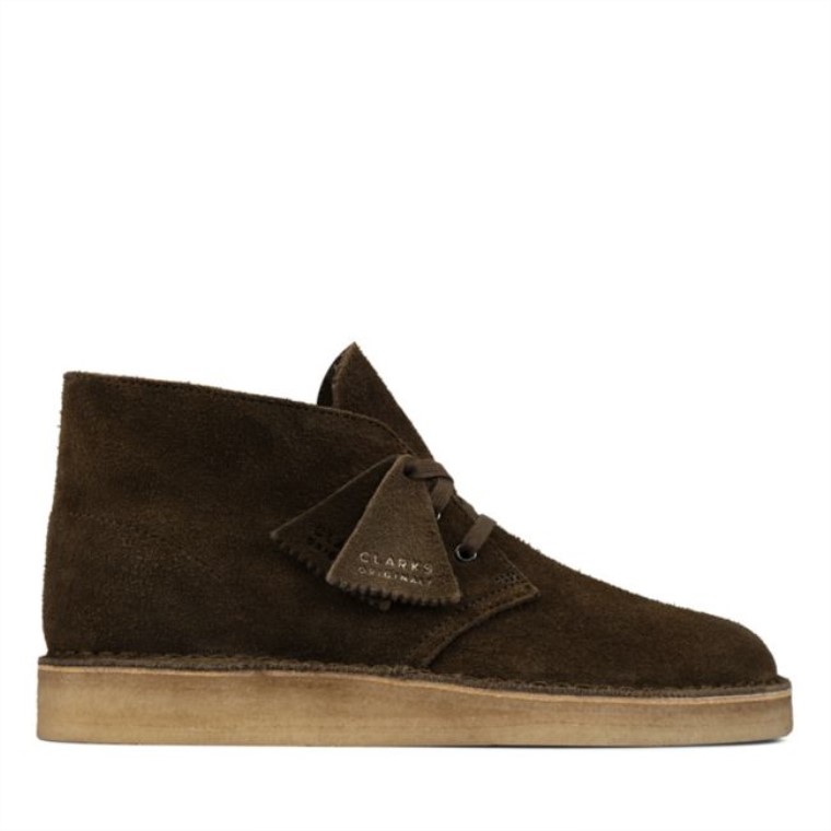 Desierto Carbón Gamuza Oliva Clarks Gamuza Oliva