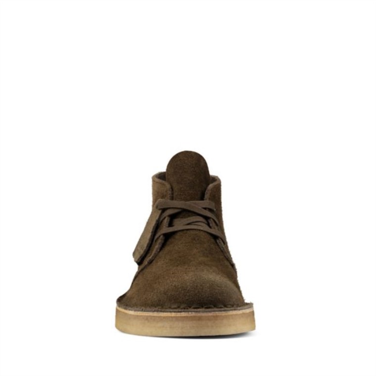 Desierto Carbón Gamuza Oliva Clarks Gamuza Oliva