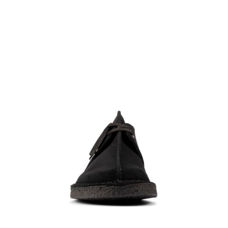 Desierto Trek Gamuza Negra Clarks Gamuza Negra