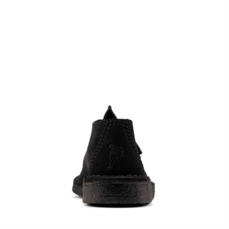 Desierto Trek Gamuza Negra Clarks Gamuza Negra