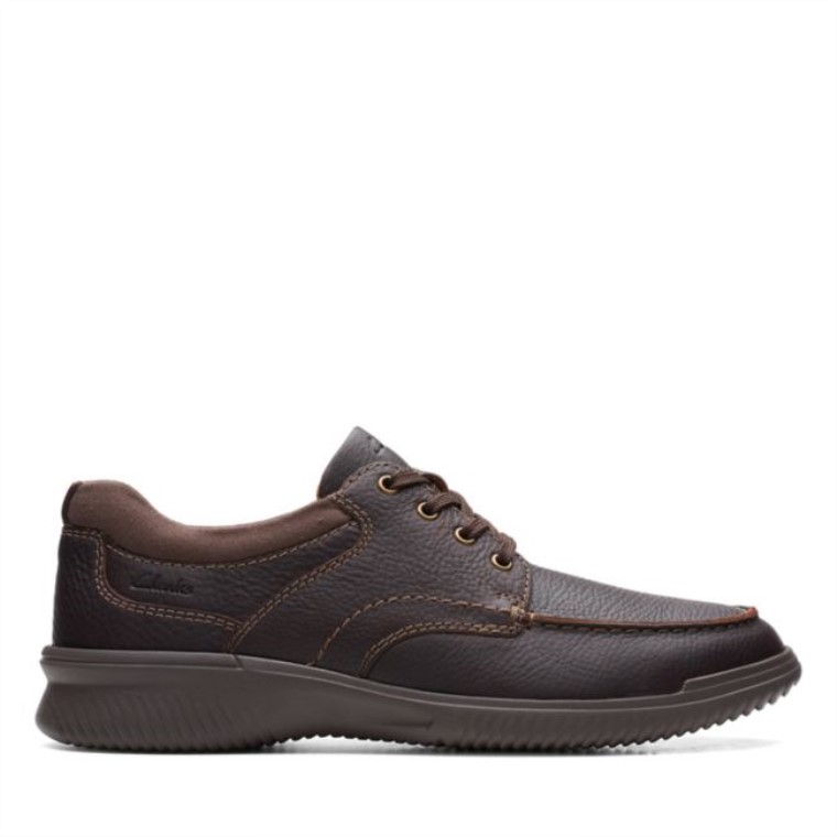 Borde Donaway Cuero Marrón Cuero Marrón Clarks