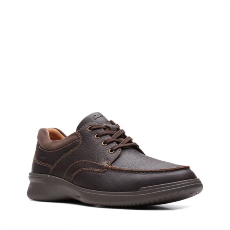 Borde Donaway Cuero Marrón Cuero Marrón Clarks