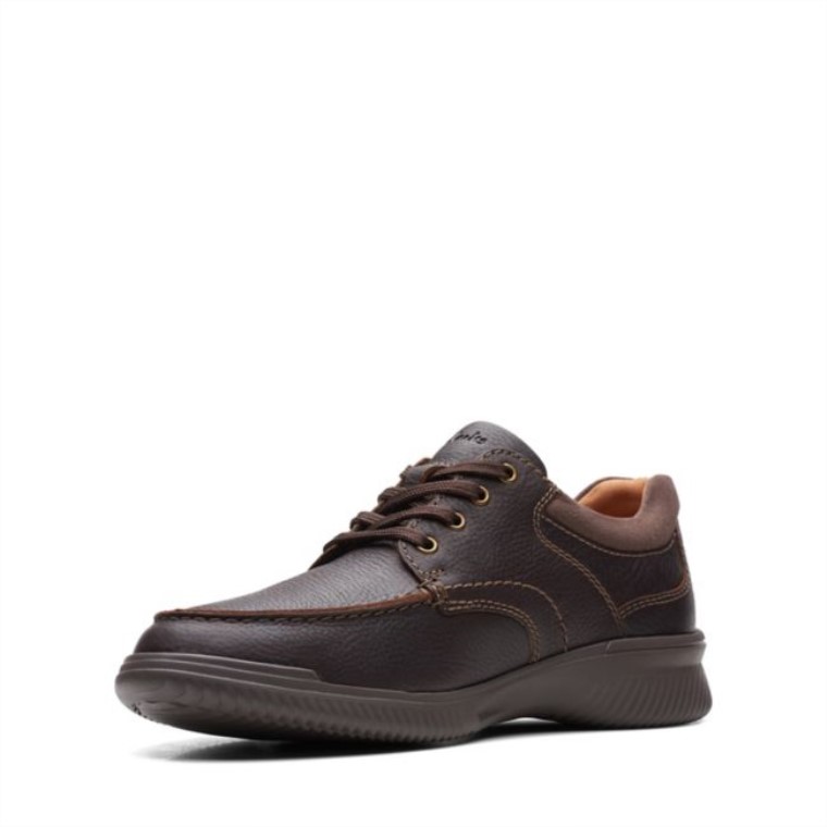 Borde Donaway Cuero Marrón Cuero Marrón Clarks