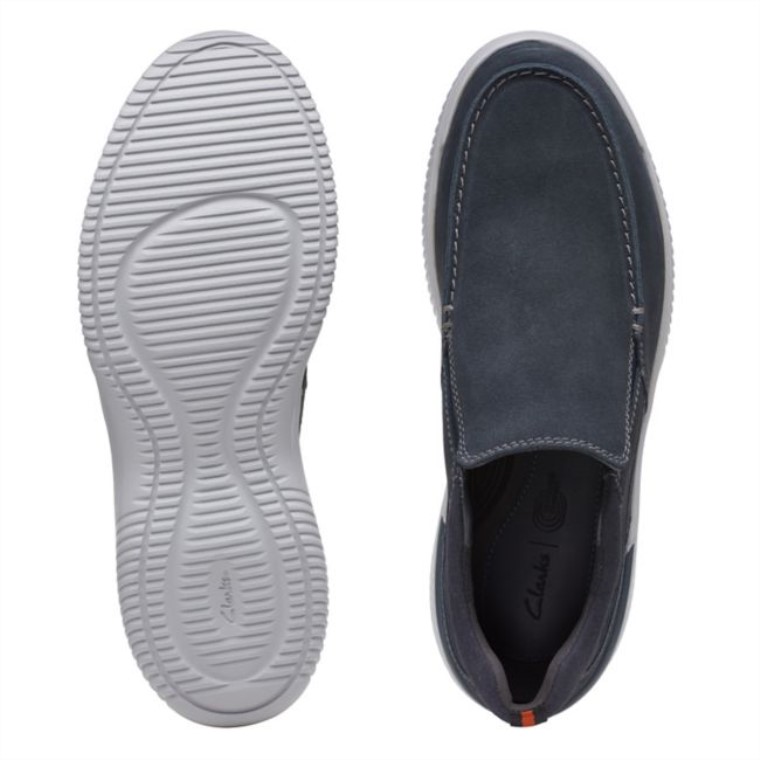 Donaway Gratis Azul Marino Ceroso Clarks Azul Marino Ceroso
