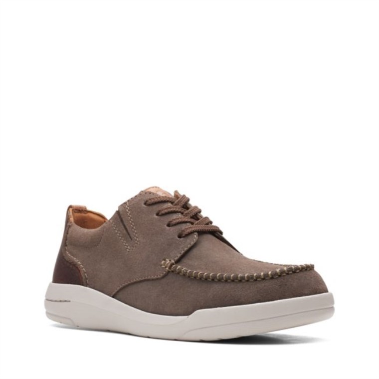Driftway Low Taupe Suede Taupe Suede Clarks