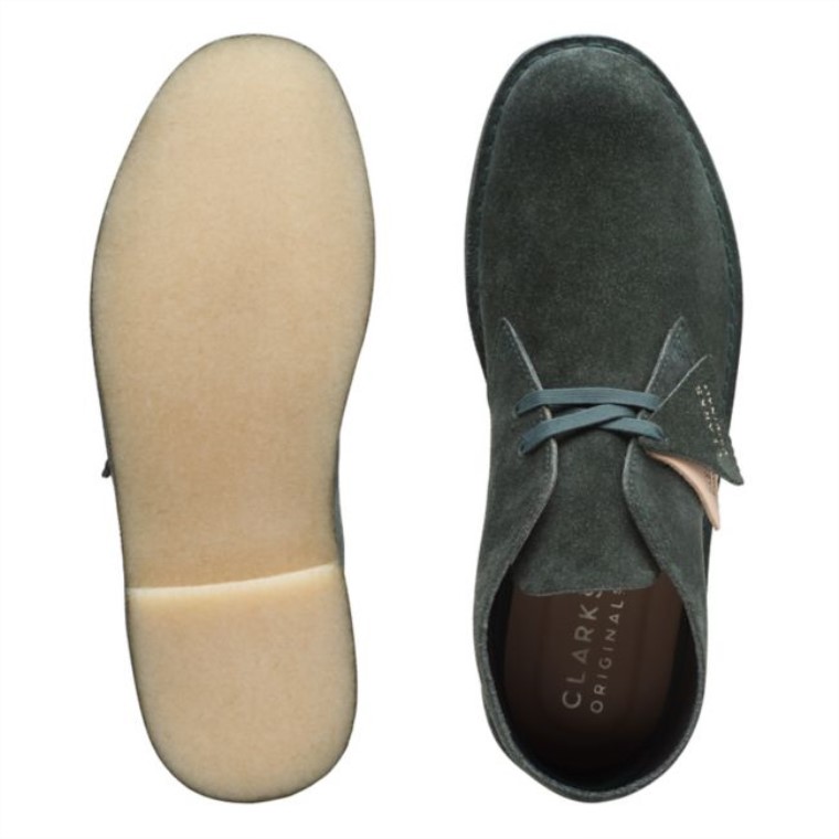 Drk Verde Peludo Bota Del Desierto Drk Verde Peludo Clarks