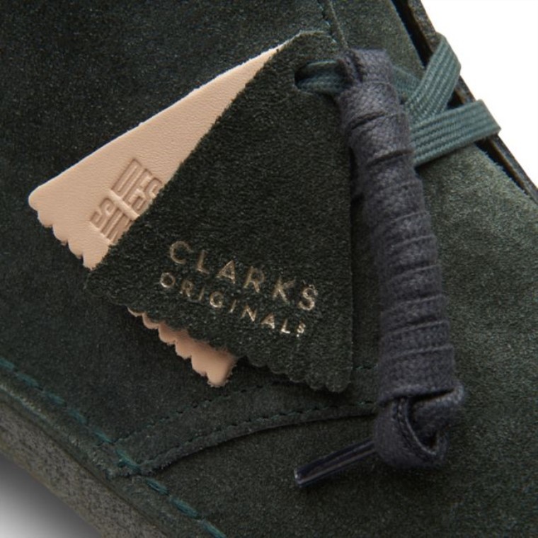 Drk Verde Peludo Bota Del Desierto Drk Verde Peludo Clarks