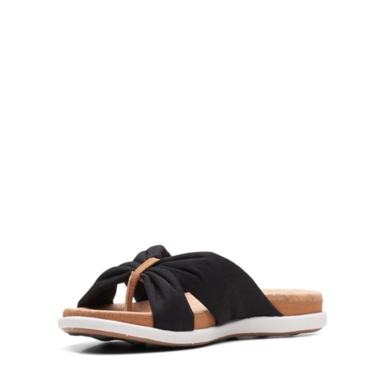 Eliza Orilla Negro Clarks Negro