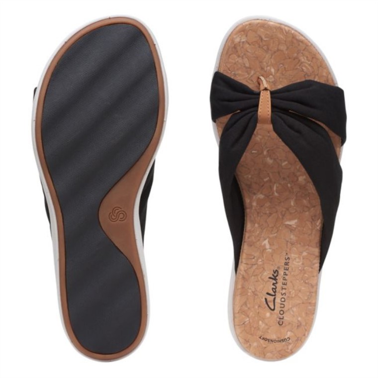 Eliza Orilla Negro Clarks Negro