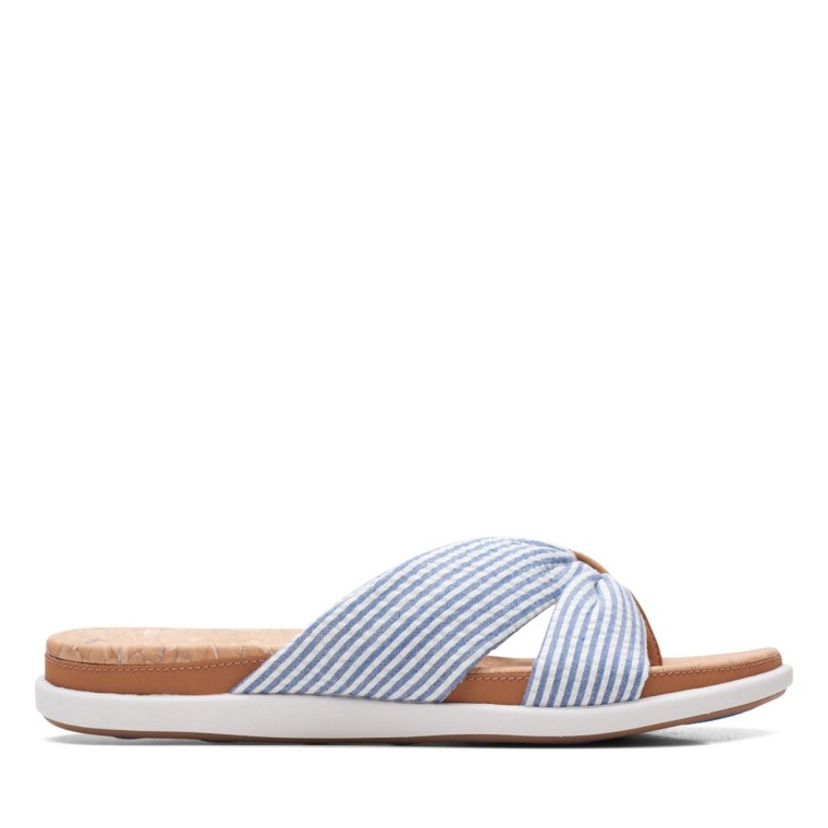 Eliza Orilla Azul Clarks Azul