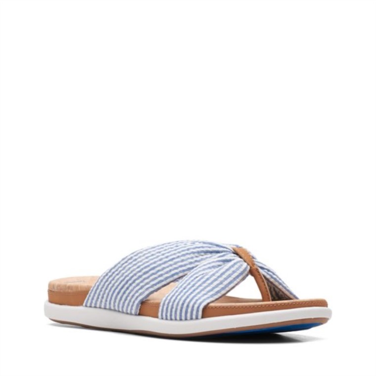 Eliza Orilla Azul Clarks Azul