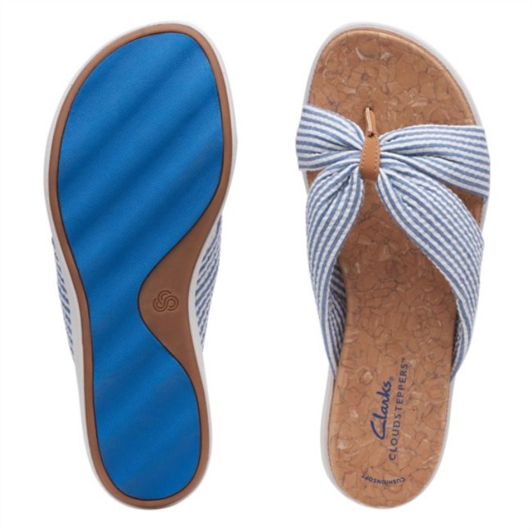 Eliza Orilla Azul Clarks Azul