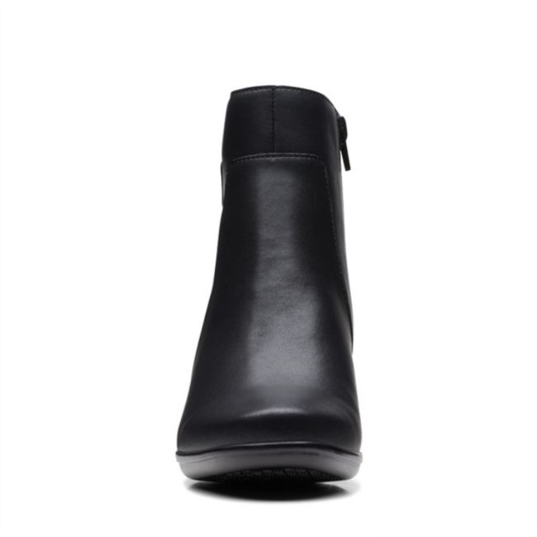 Emily Holly Cuero Negro Clarks Cuero Negro