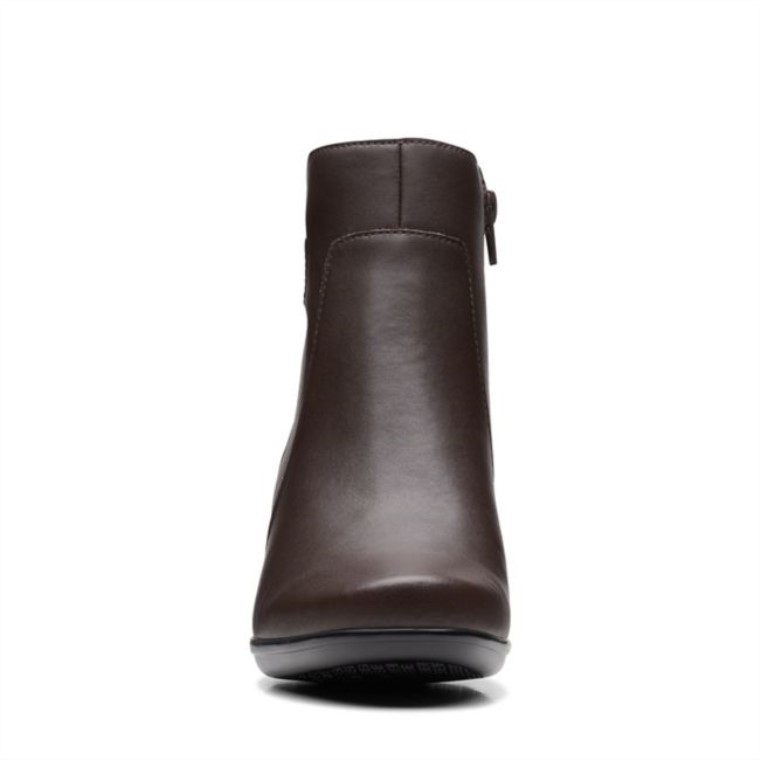 Emily Holly Cuero Marrón Oscuro Cuero Marrón Oscuro Clarks