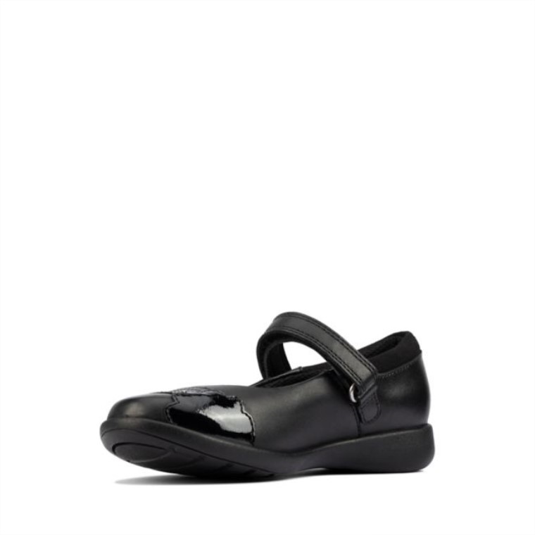 Etch Beam Kid Cuero Negro Clarks Cuero Negro