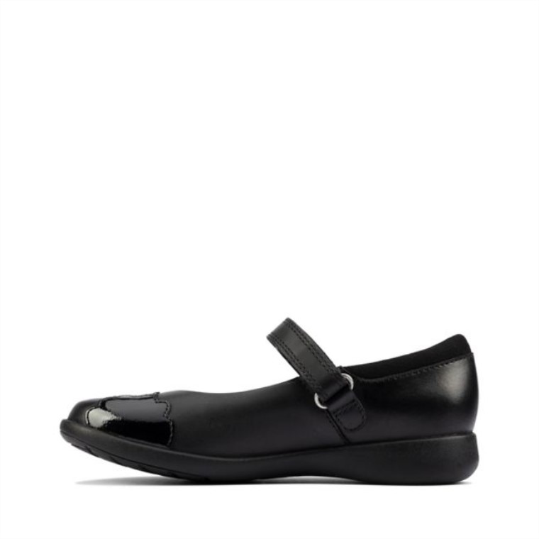 Etch Beam Kid Cuero Negro Clarks Cuero Negro