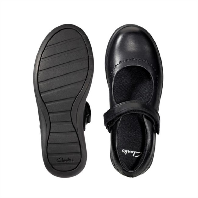 Etch Craft Kid Cuero Negro Clarks Cuero Negro