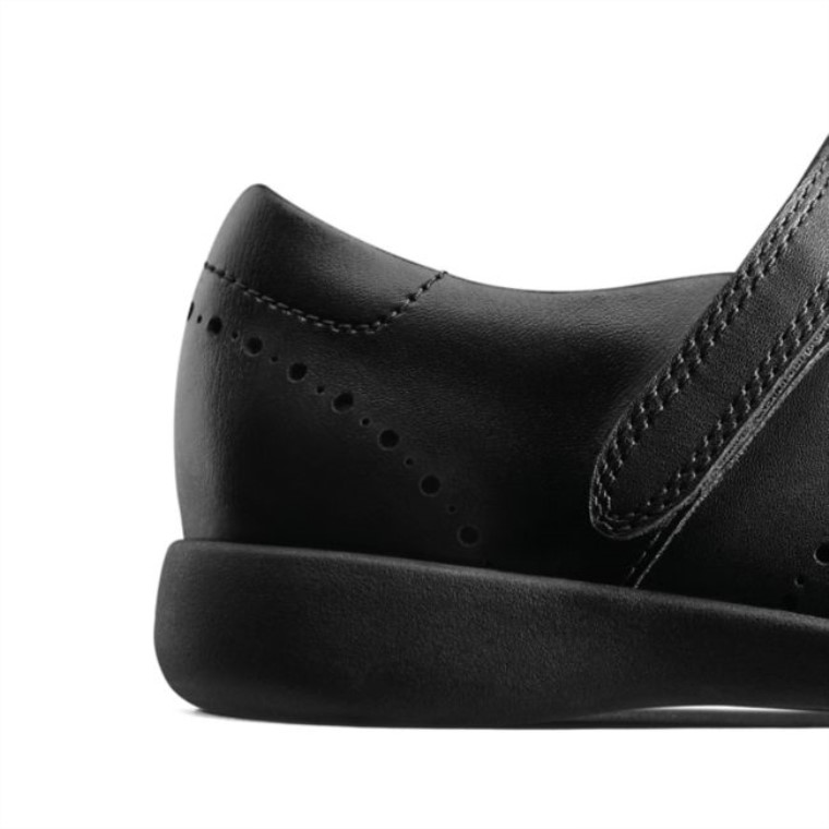 Etch Craft Kid Cuero Negro Clarks Cuero Negro