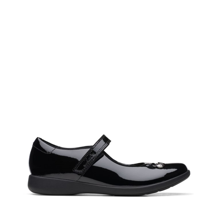 Niebla De Grabado Más Antiguo Charol Negro Charol Negro Clarks