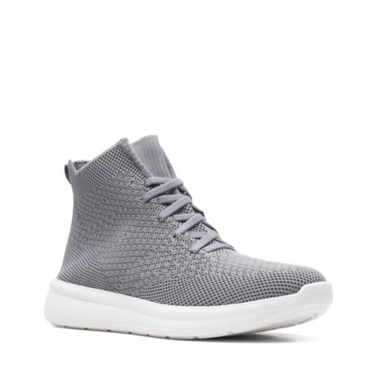 Ezera Mid Gris Oscuro Gris Oscuro Clarks