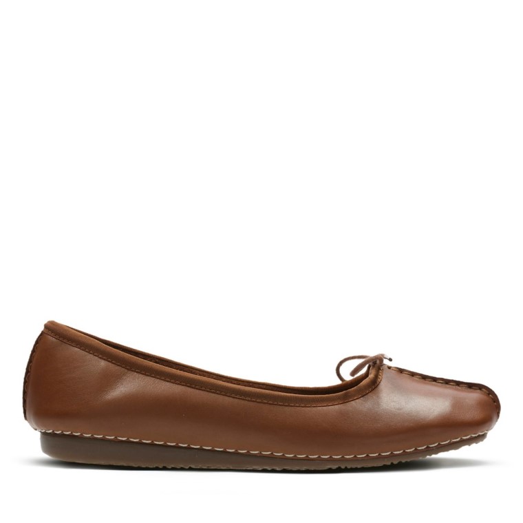 Freckle Ice Cuero Marrón Oscuro Clarks Cuero Marrón Oscuro