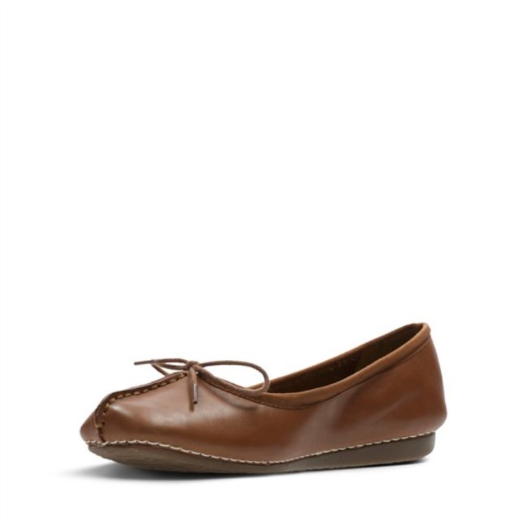 Freckle Ice Cuero Marrón Oscuro Clarks Cuero Marrón Oscuro