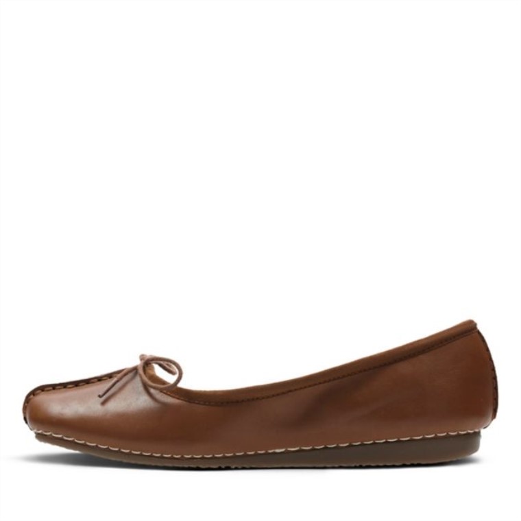 Freckle Ice Cuero Marrón Oscuro Clarks Cuero Marrón Oscuro