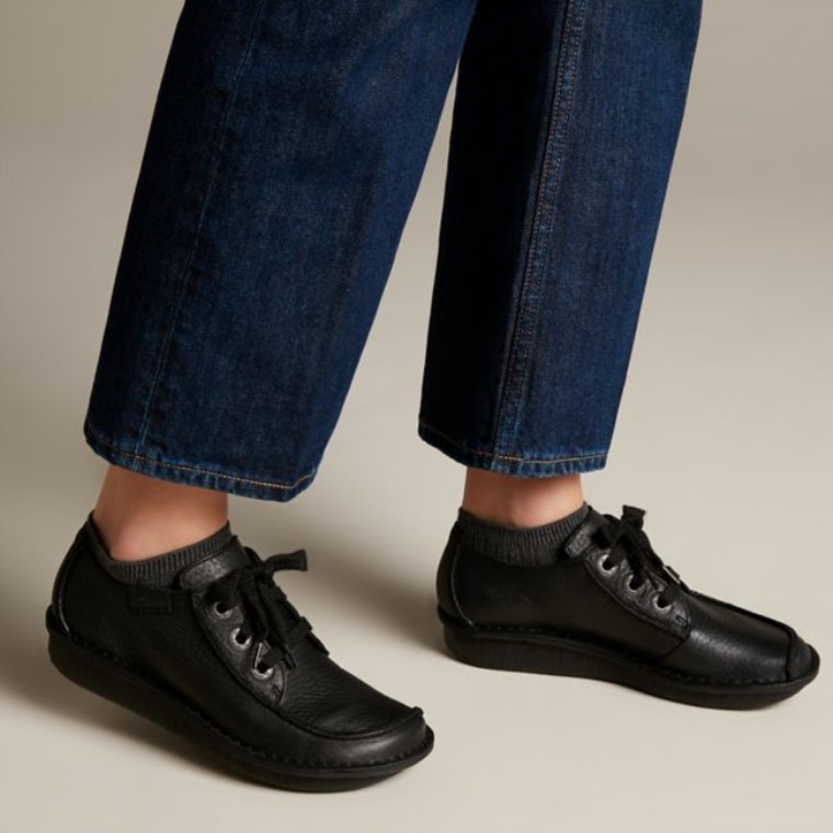 Fun Ny Dream Cuero Negro Cuero Negro Clarks
