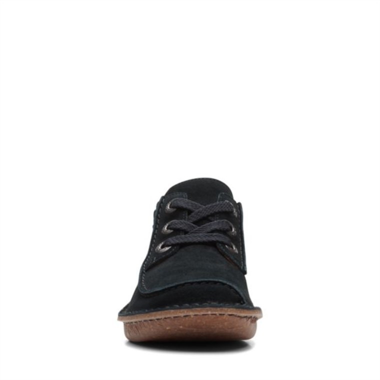 Diversión Ny Sueño Gamuza Negra Clarks Gamuza Negra