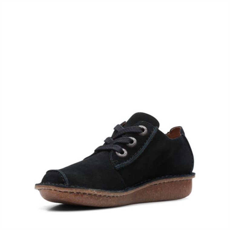 Diversión Ny Sueño Gamuza Negra Clarks Gamuza Negra