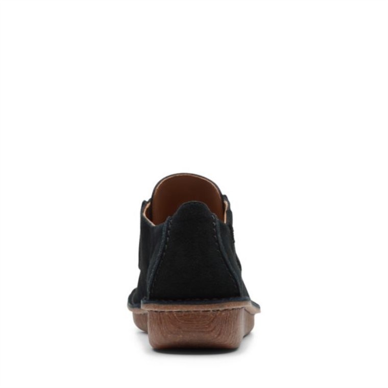 Diversión Ny Sueño Gamuza Negra Clarks Gamuza Negra