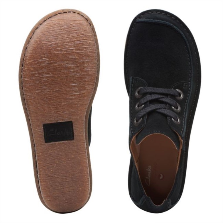 Diversión Ny Sueño Gamuza Negra Clarks Gamuza Negra