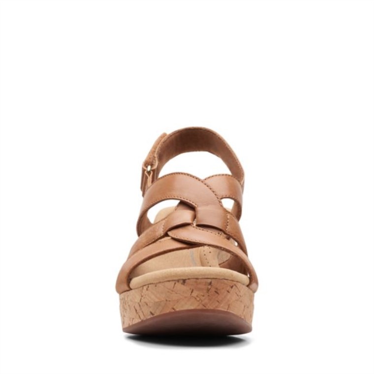 Giselle Playa Cuero Bronceado Cuero Bronceado Clarks