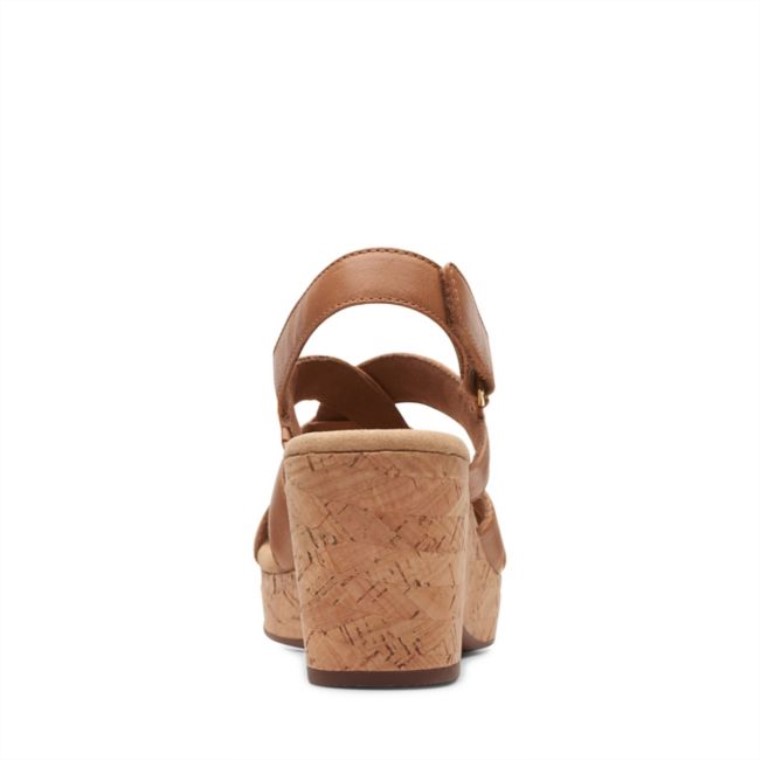 Giselle Playa Cuero Bronceado Cuero Bronceado Clarks