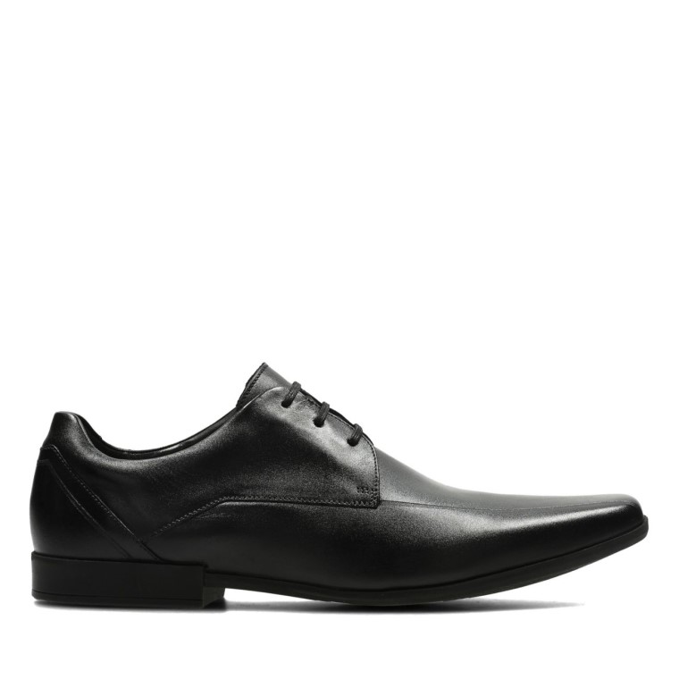 Glement Sobre Cuero Negro Clarks Cuero Negro