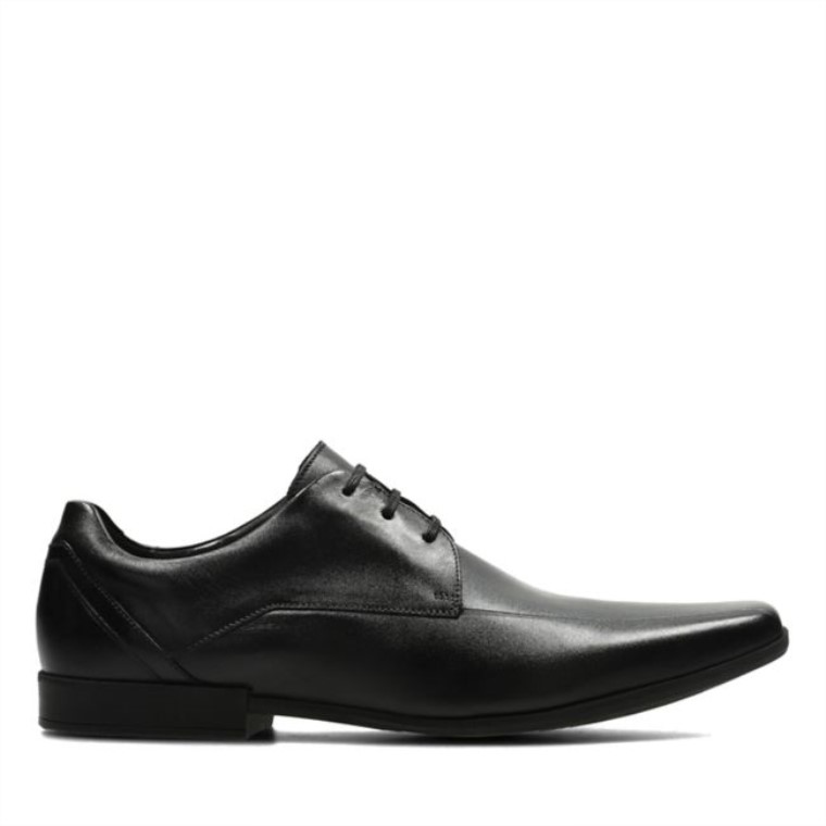 Glement Sobre Cuero Negro Clarks Cuero Negro