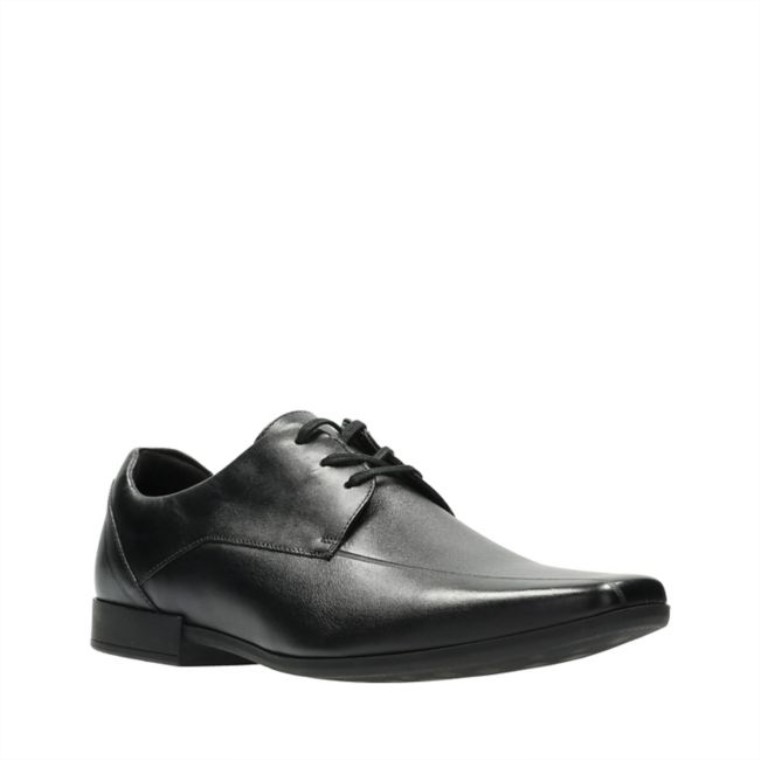 Glement Sobre Cuero Negro Clarks Cuero Negro