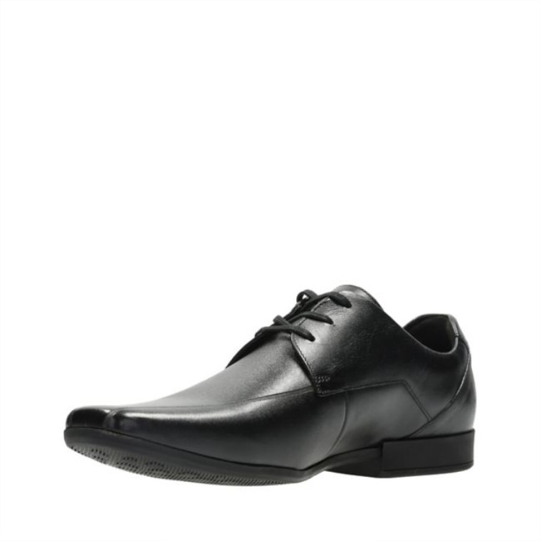 Glement Sobre Cuero Negro Clarks Cuero Negro