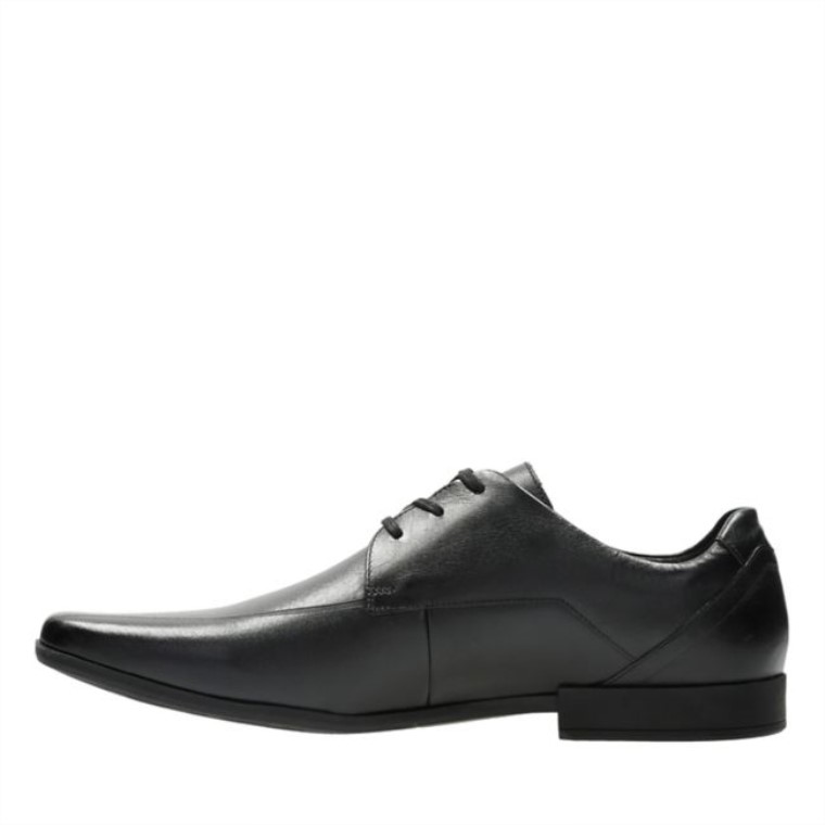 Glement Sobre Cuero Negro Clarks Cuero Negro