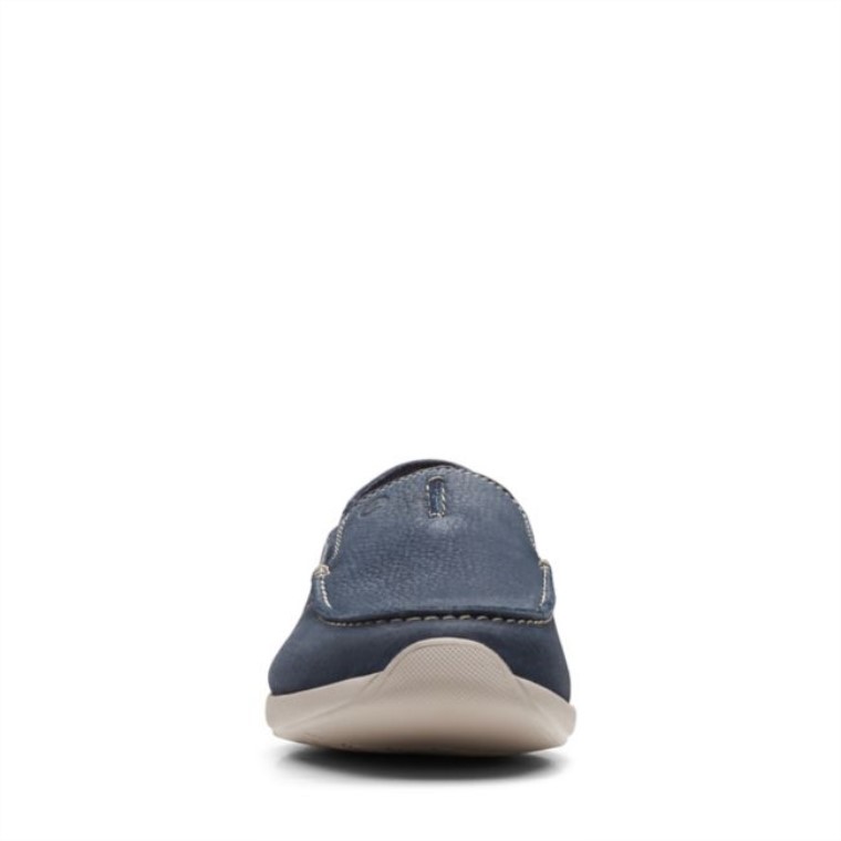 Peldaño Nobuk Azul Marino Clarks Nobuk Azul Marino