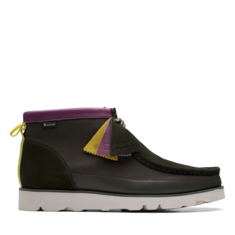 Combi Verde Clarks Wallabee 20 Gtx Combi Verde