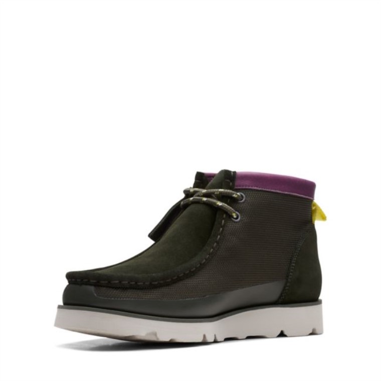 Combi Verde Clarks Wallabee 20 Gtx Combi Verde