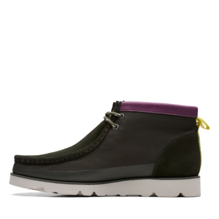Combi Verde Clarks Wallabee 20 Gtx Combi Verde