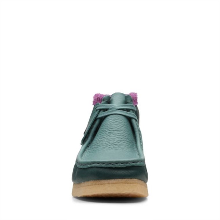 Botas Clarks Wallabee Verde Combi Verde Combi