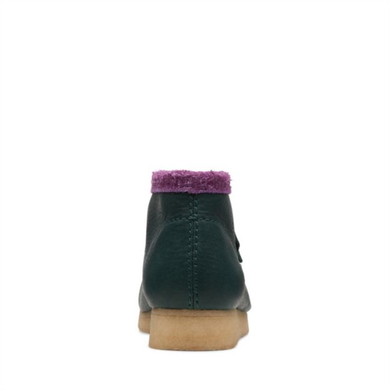 Botas Clarks Wallabee Verde Combi Verde Combi